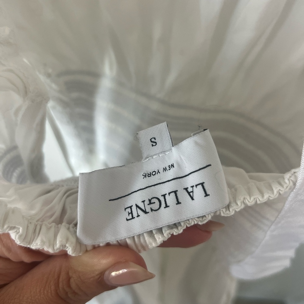 La Ligne Claire dress White Cotton Pockets - Picture 8 of 9